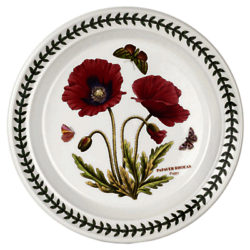 Portmeirion Botanic Garden Poppy Plate, Dia.20cm, Seconds